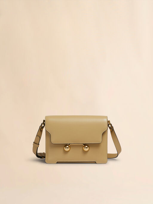 Camel leather Trunkaroo medium shoulder bag - Shoulder Bags