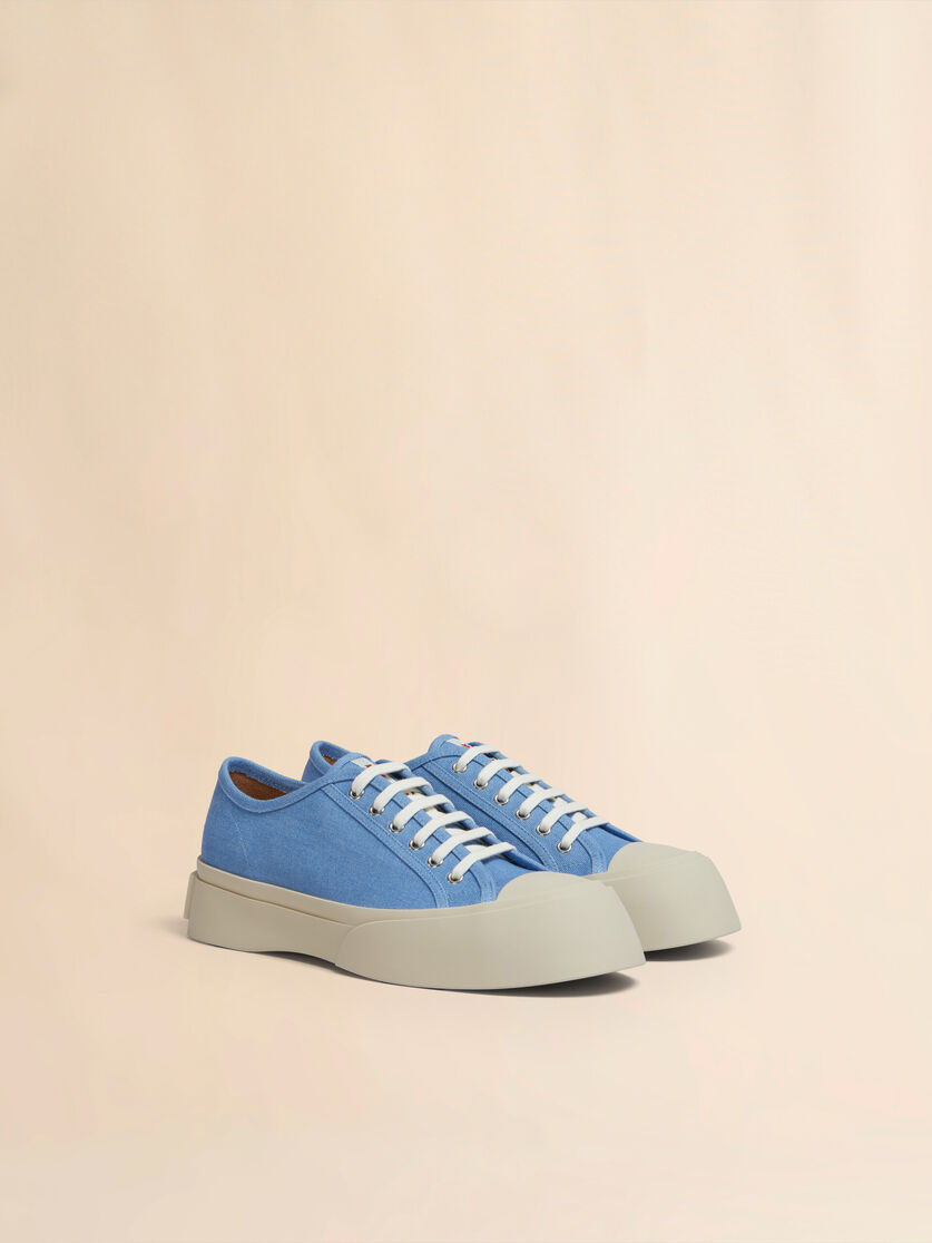 Light blue denim Pablo lace-up sneaker - Sneakers - Image 2