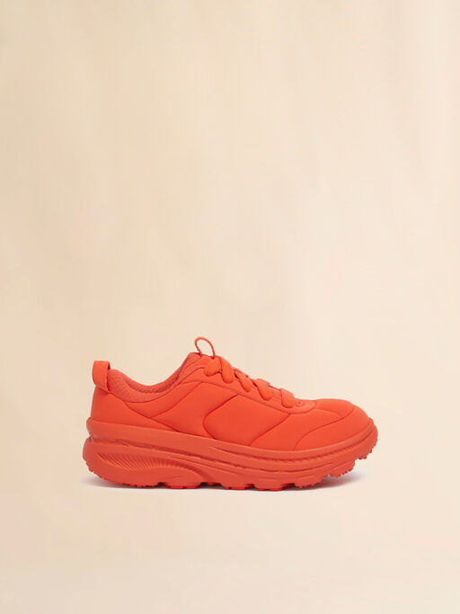 Red MARNI x HOKA Bondi B3LS sneaker - Lace-ups