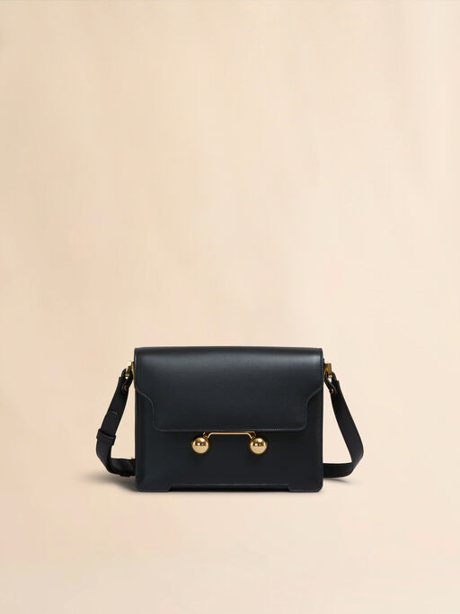 Black leather Trunkaroo medium shoulder bag - Shoulder Bags