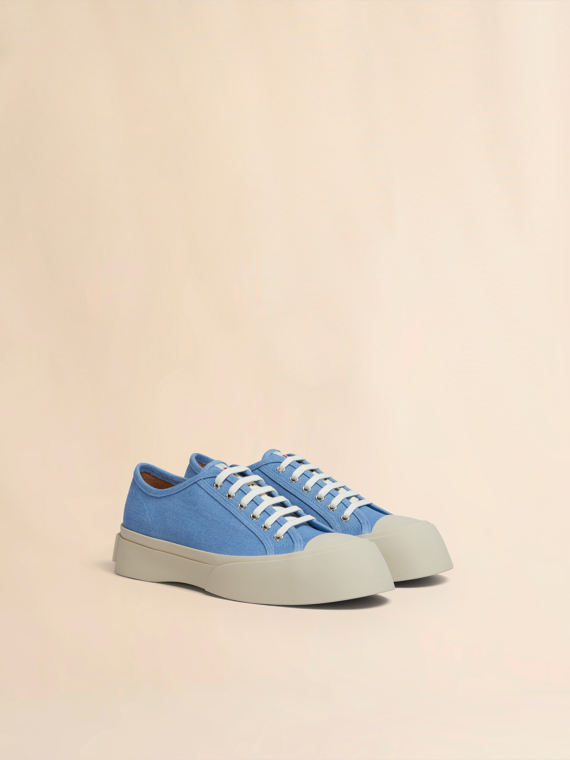 Light blue denim Pablo lace-up sneaker - Sneakers - Image 2
